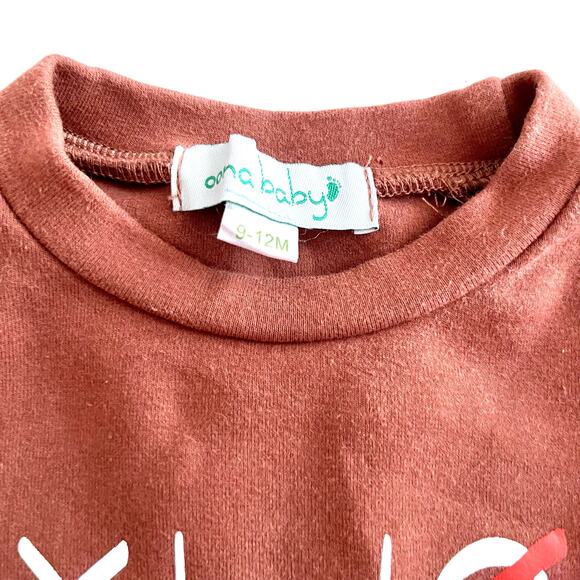 Oona baby unisex matching set outfit 9-12 months - Picture 7 of 8